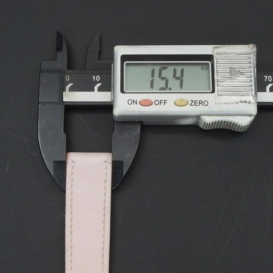 エルメス HERMES レザーベルト 革ベルト ピンク パステルピンク 