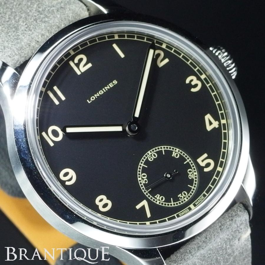 ◇未使用品◇ ロンジン LONGINES ヘリテージ ミリタリー L2.826.4.53.2