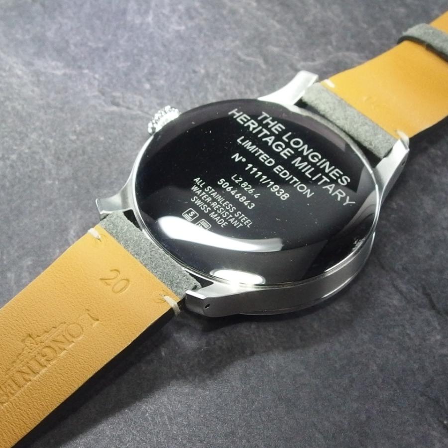◇未使用品◇ ロンジン LONGINES ヘリテージ ミリタリー L2.826.4.53.2