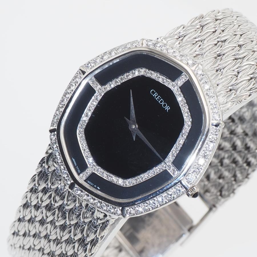 K18WG】 セイコー SEIKO クレドール CREDOR 770-5031 K18 WG  