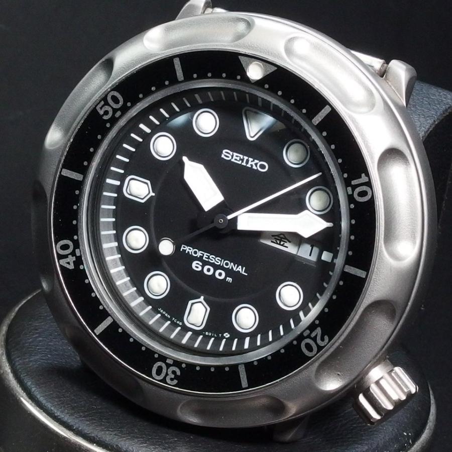 SEIKO PROFESSIONAL プロフェッショナル ダイバー 600M 7C46-6010 QZ