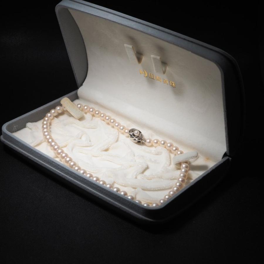 TASAKI（タサキ） 田崎真珠 パールネックレス 7-7.5mm SV 925 金具