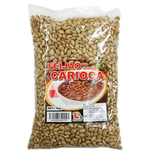 カリオカ豆　ブラジル料理フェイジョン用　1kg　ブラジル産｜brasil-store