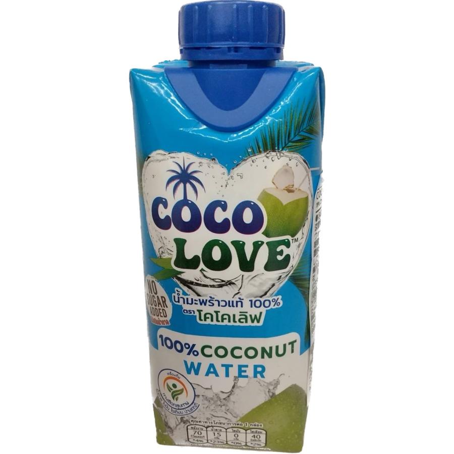 ココラブ ココナッツウォーター COCO LOVE 100COCONUT WATER 330ml タイ産 CCLCCWM330