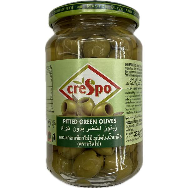 CRESPO PETIT GREEN OLIVES クレスポ グリーンオリーブ 種抜き 160g