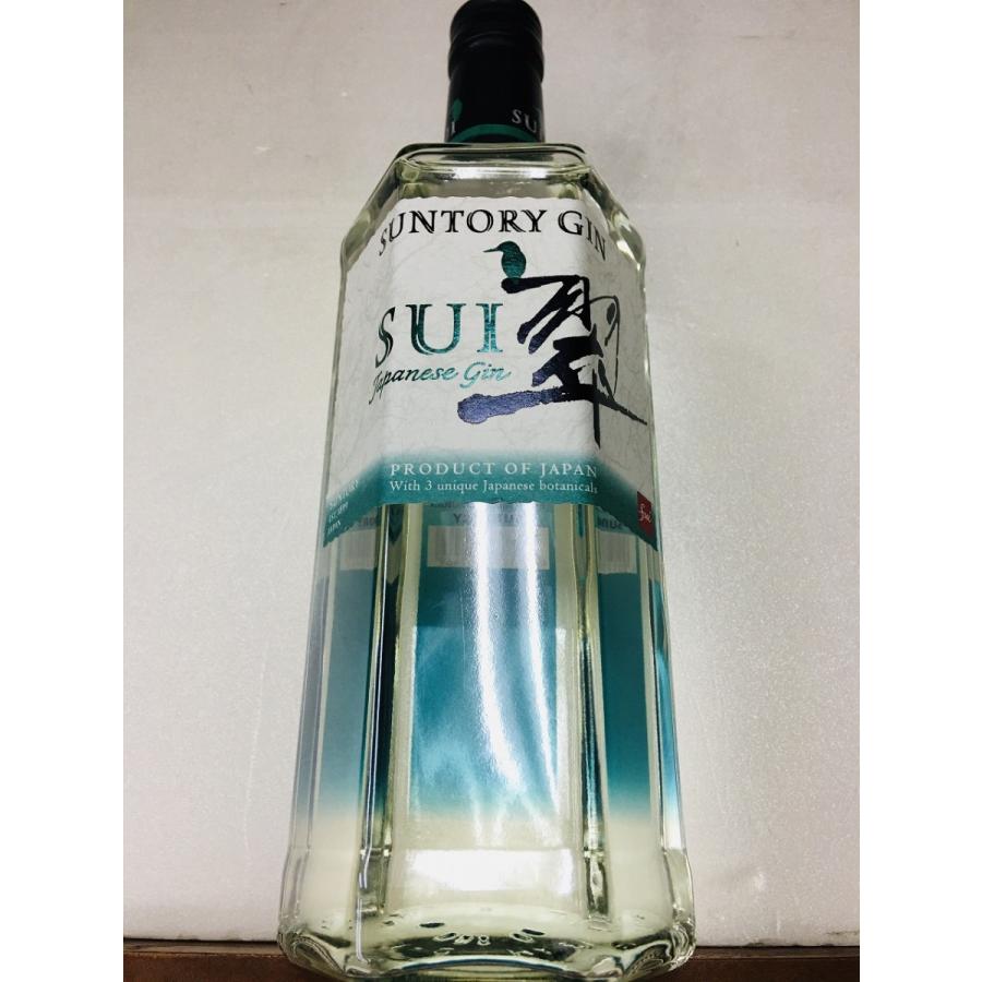 SUNTORY サントリー ジャパニーズクラフトジン 翠 すい SUI 40度 SUNTORY サントリー ジャパニーズクラフトジン 翠 すい SUI 40度