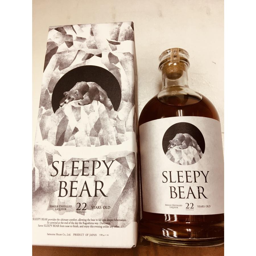 薩摩酒造 SLEEPY BEAR スリーピーベア 720ml 22年貯蔵芋焼酎リキュール