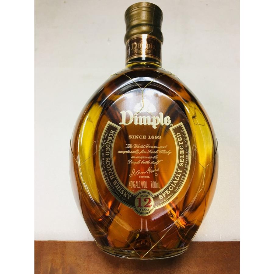 未開栓古酒 Dimple 12年 ブレンデッドスコッチウイスキー 700ml