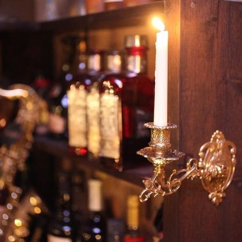 スウェーデンアンティーク家具灯火器壁掛けキャンドルスタンド燭台