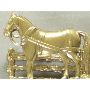 カードホルダー 馬　真鍮製品金色 ブラス イタリア製アンティーク調雑貨｜brass-alivio｜04