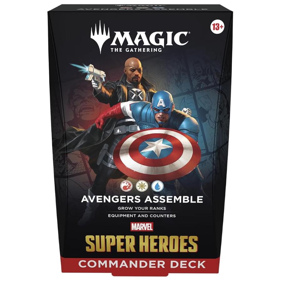 マーベル コレクター統率者 アベンジャーズ アッセンブル マジック：ザ・ギャザリング | マーベル スーパー・ヒーローズ 統率者