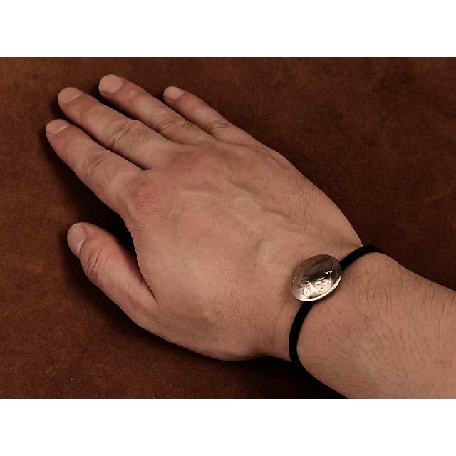 アメリカ 5セントコインコンチョ インディアン 21mm ヘアゴムブレスレット古銭 小銭 バングル アンクレット 硬貨 髪留め メンズ Brass Brass Store 通販 Yahoo ショッピング