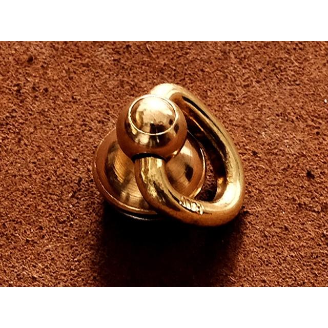 Funny ファニー ドロップハンドル 回転ポスト 真鍮 金 ゴールド リング ブラス 財布 ウォレット チェーン カスタムパーツ 部品 Brass Brass Store 通販 Yahoo ショッピング
