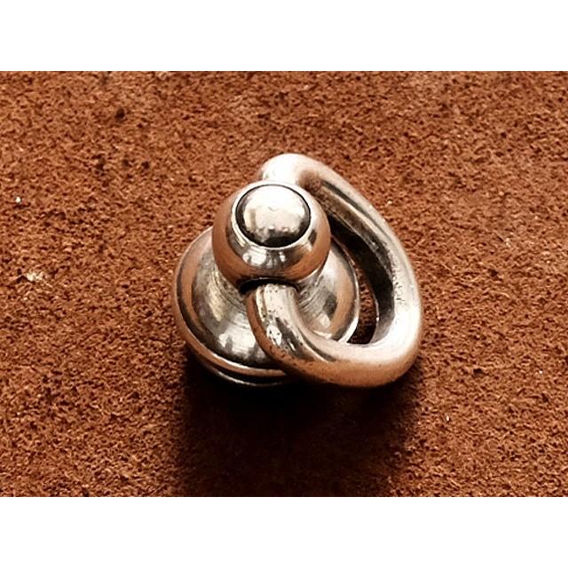 FUNNY ファニー ドロップハンドル 回転ポスト 真鍮 （シルバー）銀