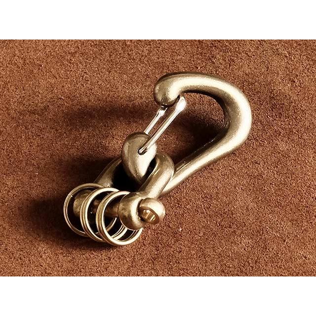 PEANUTS&CO. マッドネス　キーリング　キーホルダー　カラビナ　真鍮 PEANUTS&CO. マッドネス キーリング キーホルダー カラビナ 真鍮 楽天