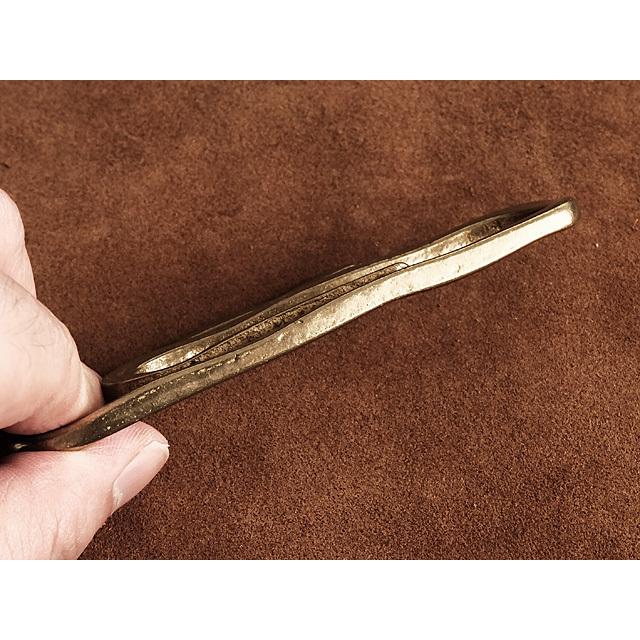 真鍮 渦巻オブジェ（ゴールド） ビンテージ 雑貨 針金 グッズ パーツ