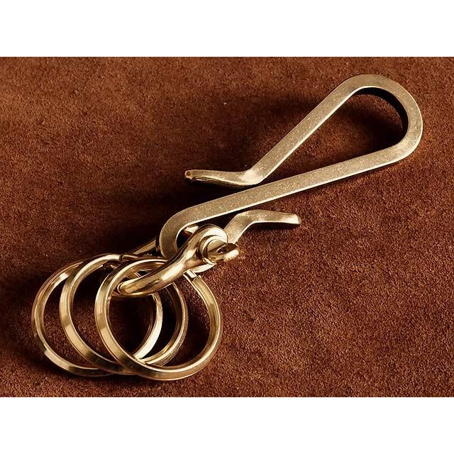 4周年記念イベントが キーリング key ring ヴィンテージ スターシャックル 真鍮ス