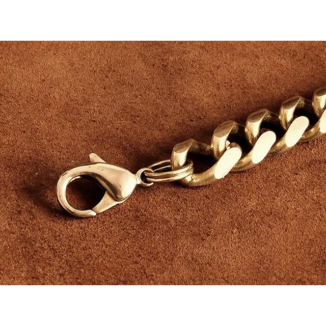 真鍮 喜平チェーン ブレスレット（Sサイズ）ブラス カニカン バングル