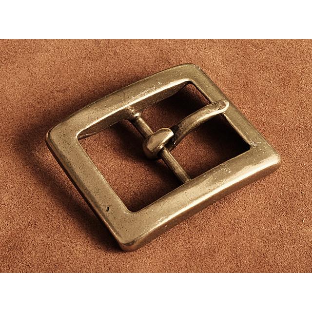 Anderson's ブラウンレザーベルト スクエアバックル ガチャベルト Anderson's ブラウンレザーベルト スクエアバックル ガチャ