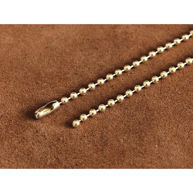 真鍮ボールチェーン ネックレス 60cm ペンダント アクセサリー メンズ レディース カット売り コネクター パーツ ハンドメイド Brass Brass Store 通販 Yahoo ショッピング