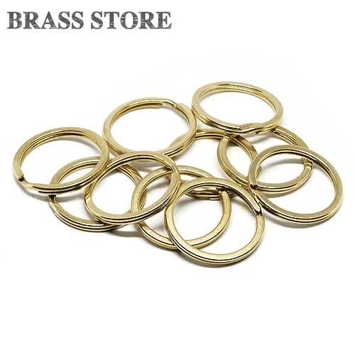 金属製リングパーツ 平二重リング 直径(外径)25mm 20個入り JPC0088 - アクセサリーパーツ