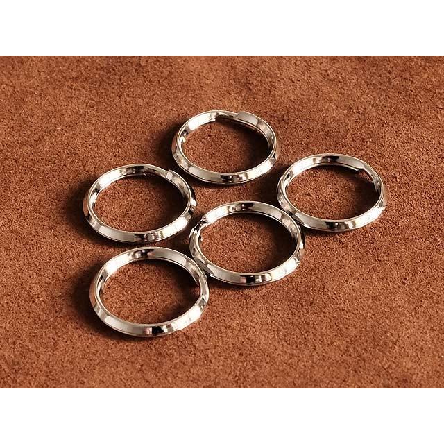 二重カン5個付き KC,s ケーシーズ ダブルリング（シルバー）ステンレス