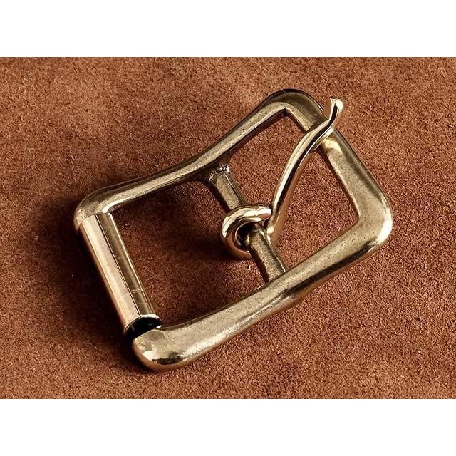 真鍮 ベルト用 バックル （ローラータイプ）ベルト幅30mm ブラス