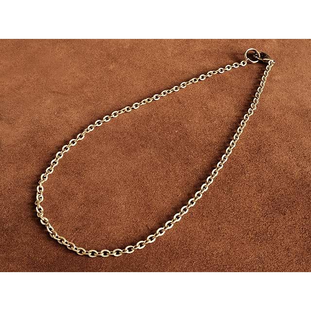 真鍮 小豆チェーン ネックレス（3サイズ）/ 黄銅 あずき アズキ