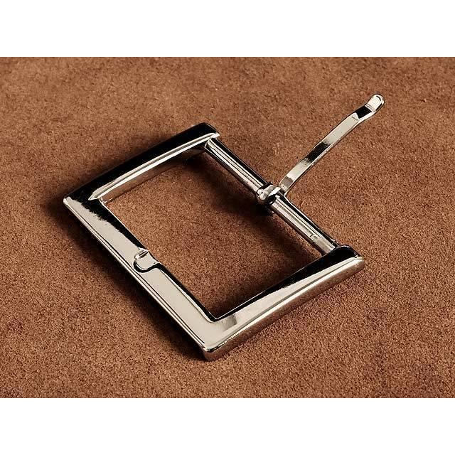 ベルト用 バックル ニッケルシルバー(スクエア)ベルト幅40mm ベルト用 バックル ニッケルシルバー(スクエア)ベルト幅40mm