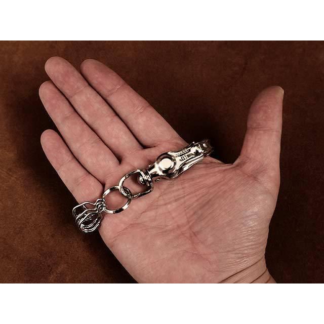 B*4様 【売り切りオークション】シルバー950　ガボールタイプキーチェーン　フ 売り切りオークション】シルバー950 ガボールタイプキーチェーン