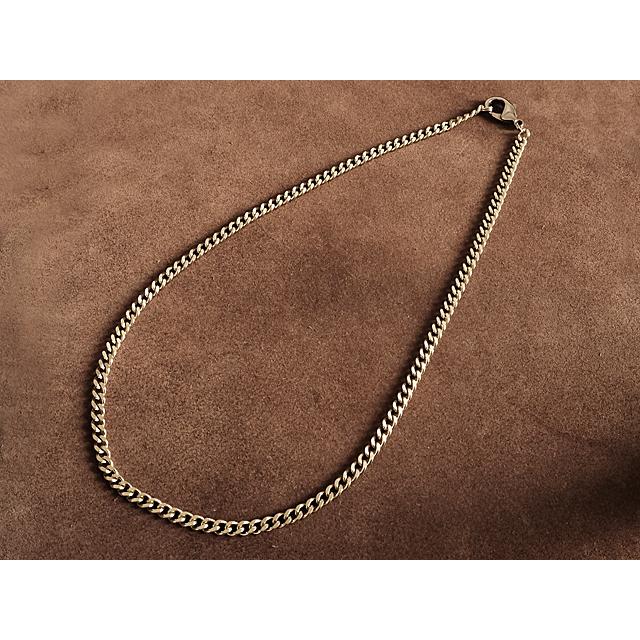 真鍮 喜平チェーン ネックレス（3サイズ）/ 黄銅 細い 鎖 ブラス