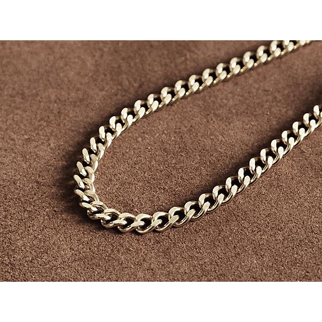 真鍮 喜平チェーン ネックレス（3サイズ）/ 黄銅 細い 鎖 ブラス