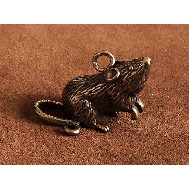 真鍮 ねずみ キーホルダー リアル ネズミ 鼠 マウス 動物 キーリング キーチェーン ゴールド ストラップ 干支 チャーム ペンダント Brass Brass Store 通販 Yahoo ショッピング