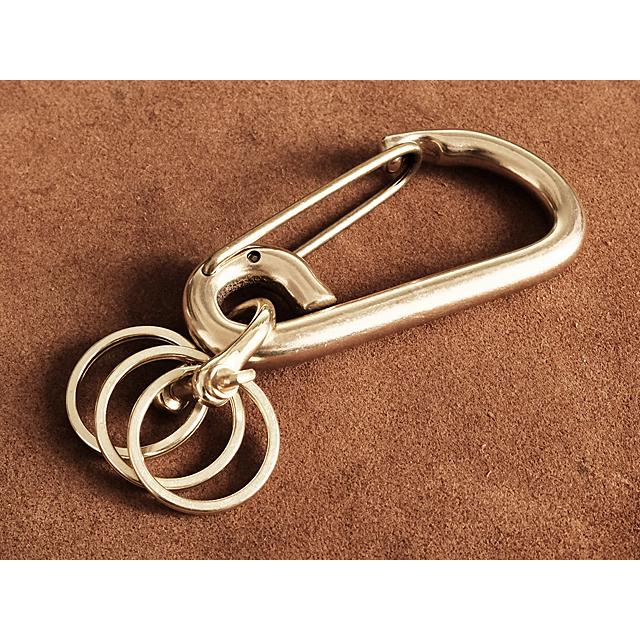 PEANUTS&CO. マッドネス　キーリング　キーホルダー　カラビナ　真鍮 PEANUTS&CO. マッドネス キーリング キーホルダー カラビナ 真鍮 楽天