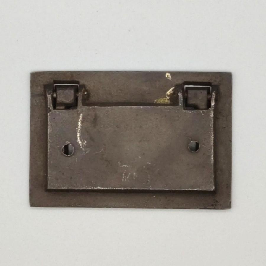 H022 取っ手 埋め込み 真鍮 引き出し アンティークゴールド ネコポス