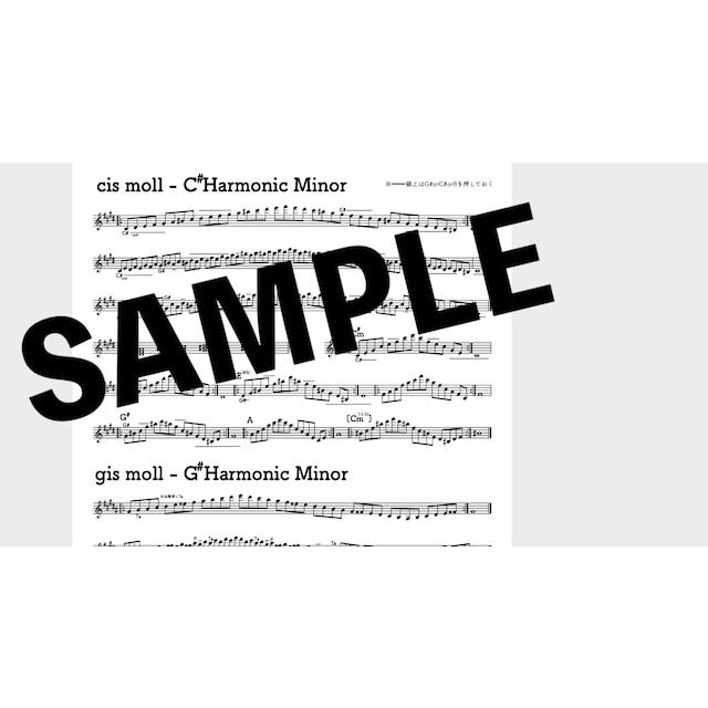 SAXスケール練習の決定版！ Perfect Scale for Saxophone Vol.1 Basic 