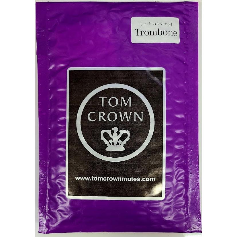 TomCrown（トムクラウン） トロンボーン用 ミュートコルク 両面テープ