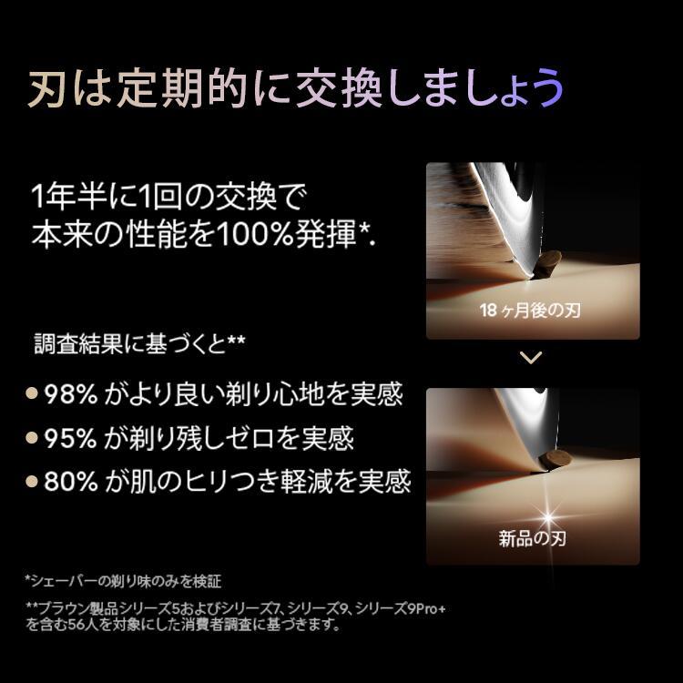 BRAUN（ブラウン） 電気シェーバー 充電式 シリーズ9Pro+ 9657cc 5in1
