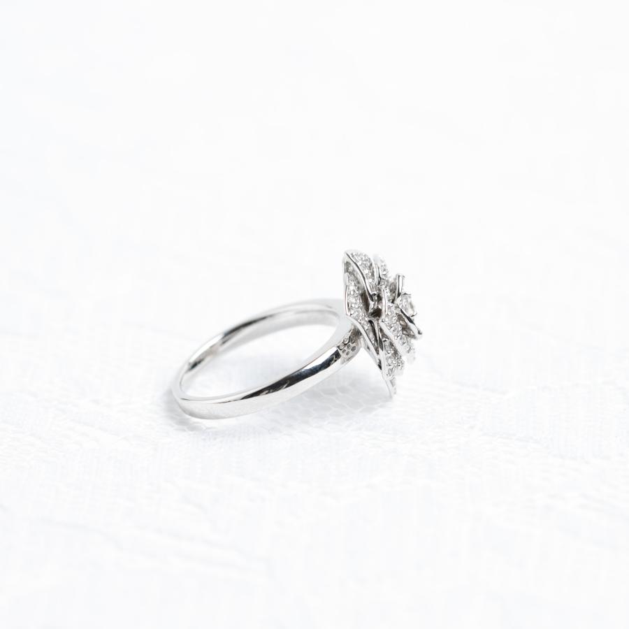 ダイヤモンド リング 1.22ct Pt950 プラチナ バラ 指輪 ダイヤモンド リング 1.22ct Pt950 プラチナ バラ 指輪