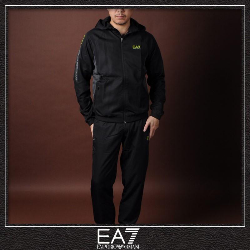 エンポリオアルマーニ Emporio Armani Ea7 ウインドブレーカーセットアップ メンズ 3gpv01 Pnp5z ブラック Bravas 通販 Yahoo ショッピング