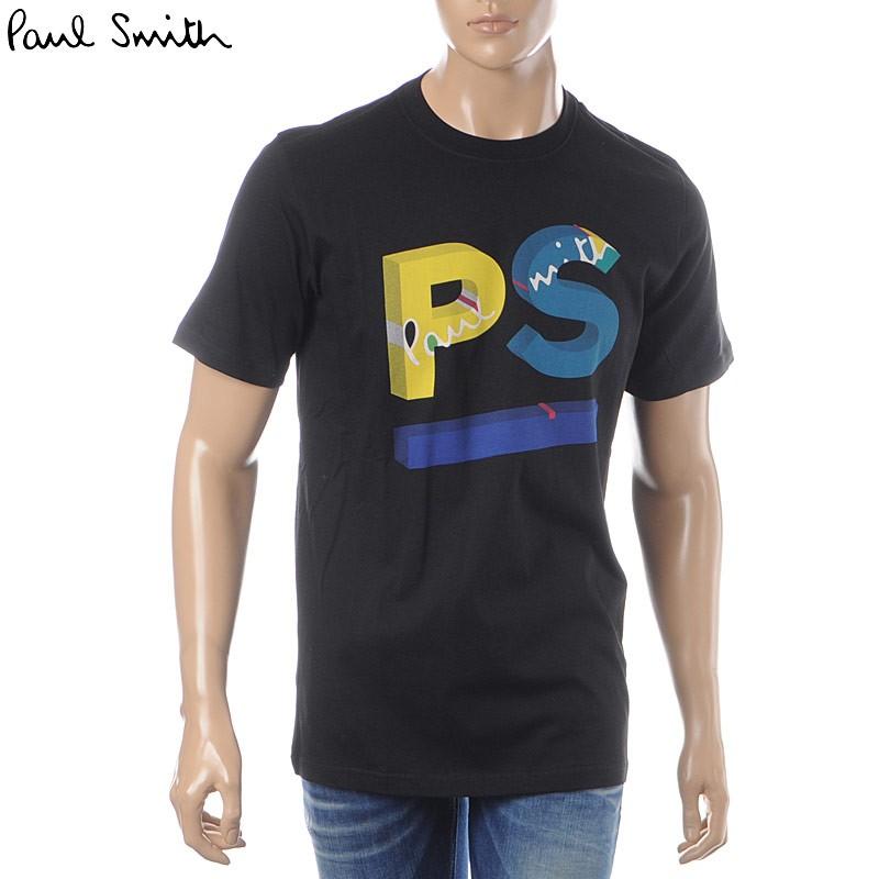 ポールスミス Paul Smith クルーネックtシャツ 半袖 メンズ M2r 011r P1122 ブラック Bravas 通販 Yahoo ショッピング