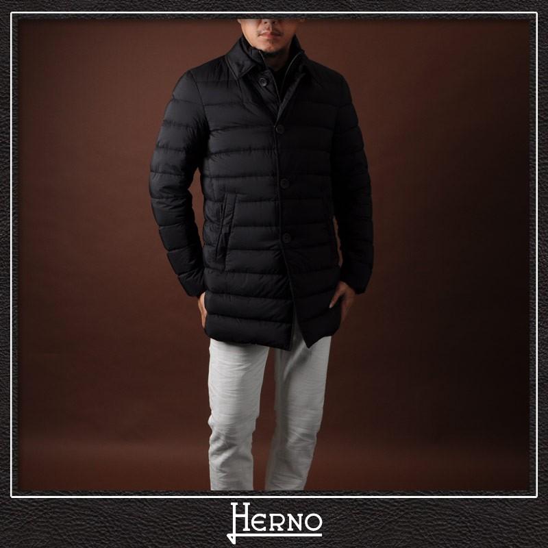 ヘルノ Herno ダウンコート メンズ アウター L Impermeabile Pi008ule 192 ブラック Bravas 通販 Yahoo ショッピング