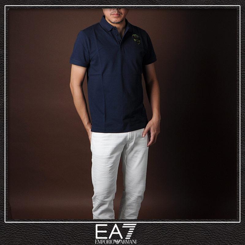 エンポリオアルマーニ EMPORIO ARMANI EA7 ポロシャツ 半袖 メンズ 