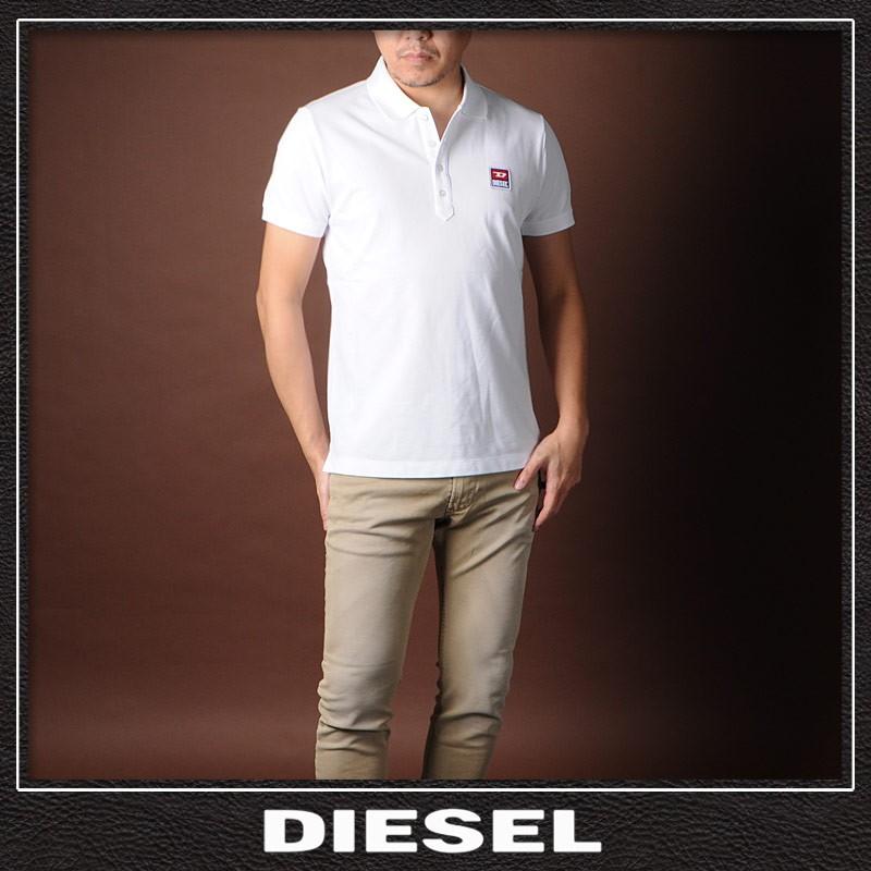 ディーゼル Diesel ポロシャツ メンズ 半袖 T Kal Patch 00savb 0bawh ホワイト Bravas 通販 Yahoo ショッピング