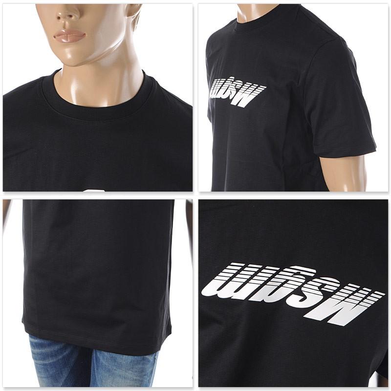 MSGM（エムエスジーエム） クルーネックTシャツ 半袖 メンズ 2840MM109