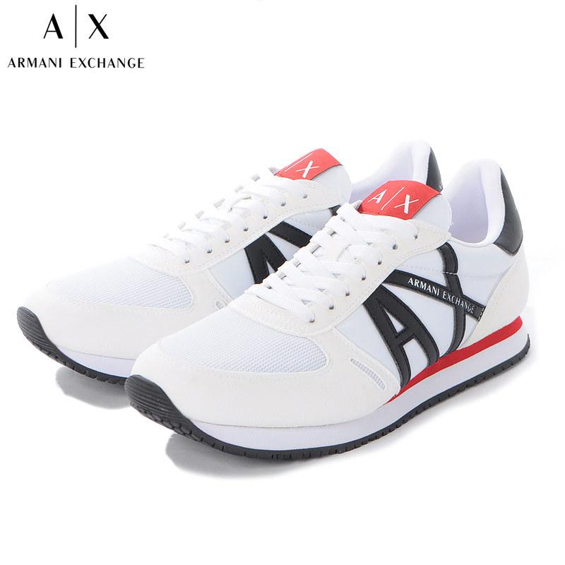 アルマーニエクスチェンジ A X Armani Exchange スニーカー ローカット メンズ Xux017 Xcc68 ホワイト 秋冬セール Bravas 通販 Yahoo ショッピング