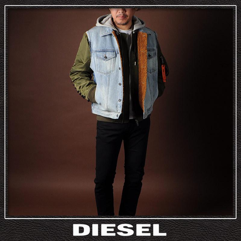 ディーゼル DIESEL ボンバージャケット MA-1 ブルゾン アウター メンズ