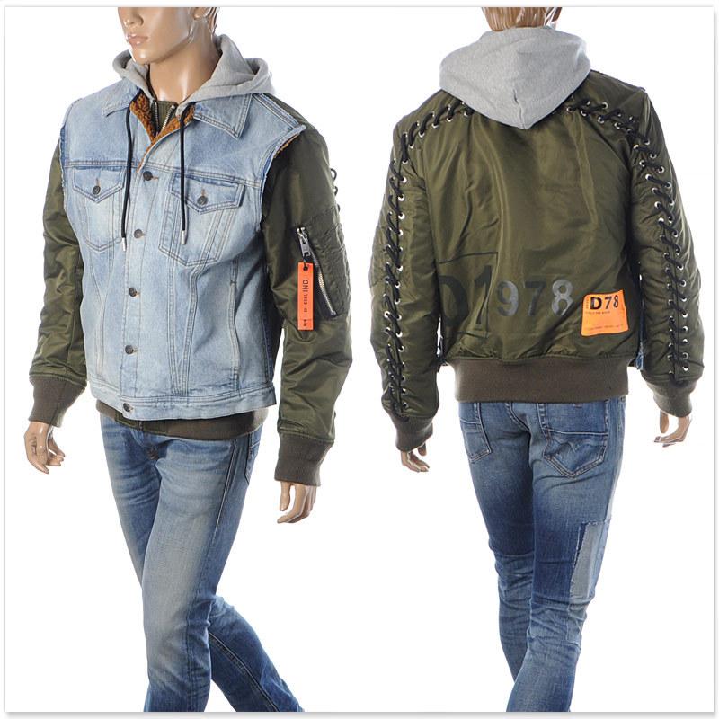 ディーゼル DIESEL ボンバージャケット MA-1 ブルゾン アウター メンズ