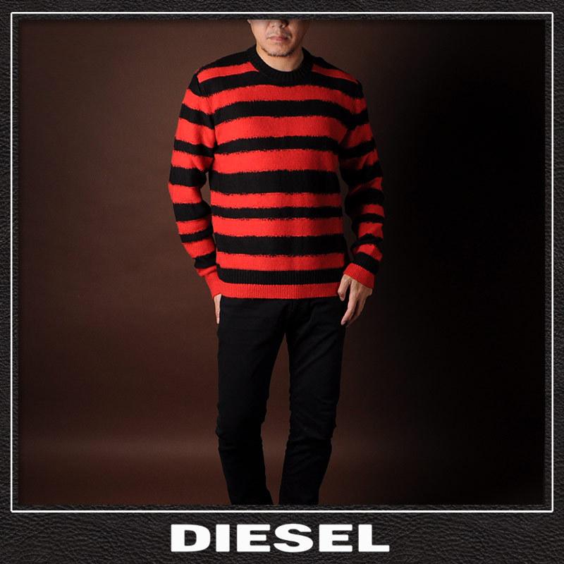 ディーゼル Diesel ニット メンズ セーター ブランド クルーネック K Brodie A 0gbai ブラック Bravas 通販 Yahoo ショッピング