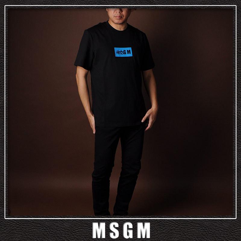 MSGM（エムエスジーエム） MSGM Tシャツ メンズ 半袖 クルーネック
